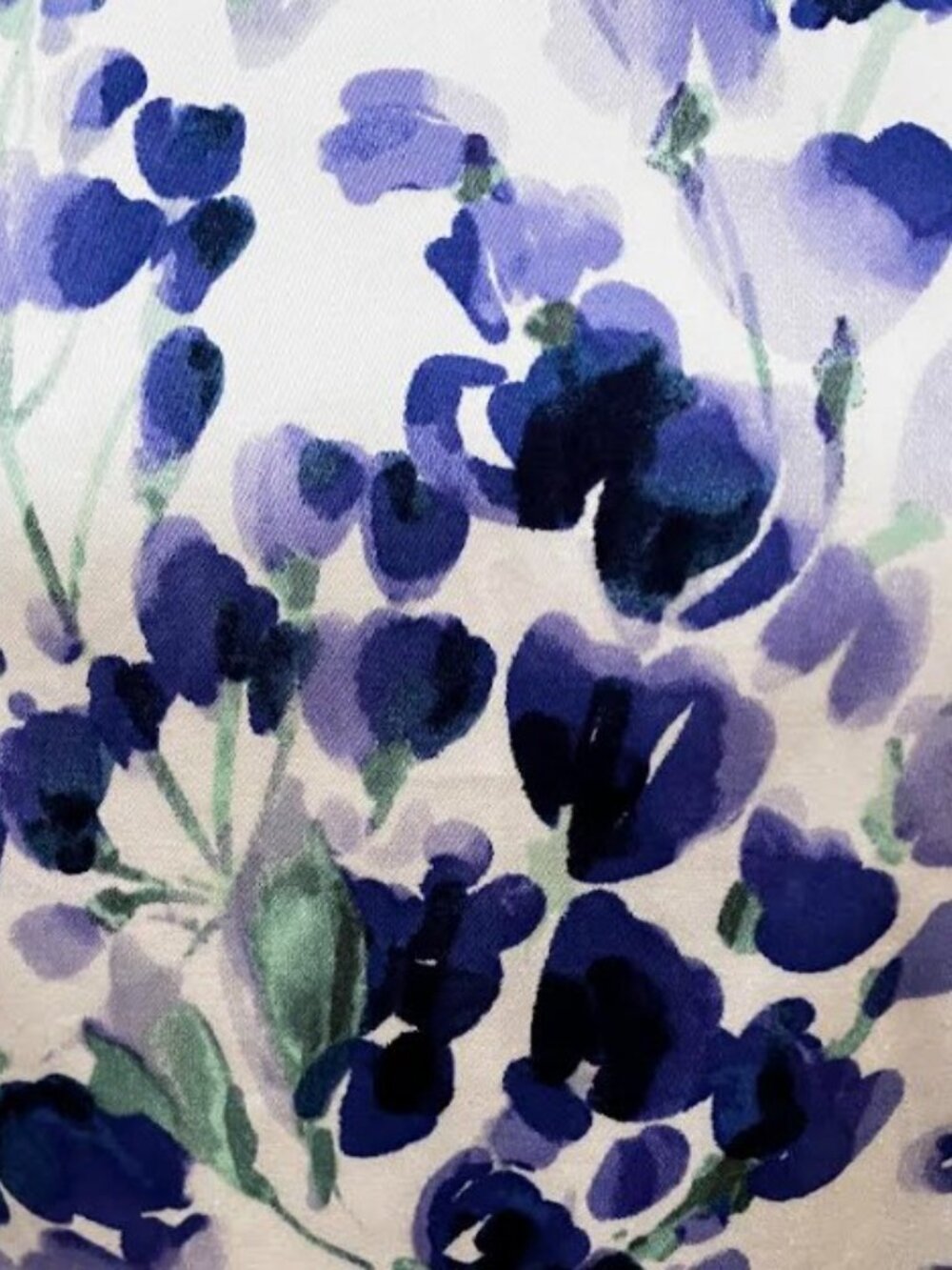 RSVP by Talbots Classic Watercolor Wisteria Sheath Dress Size 4P Like New - Picture 9 of 13